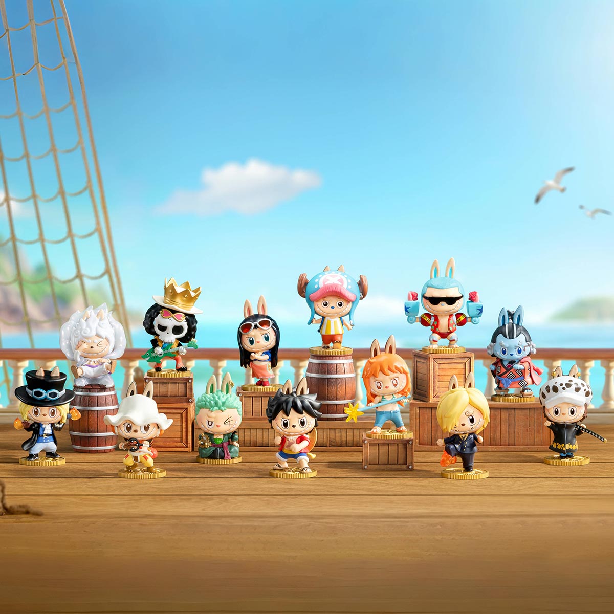 Labubu The Monsters x One Piece Series Figure Blind Box