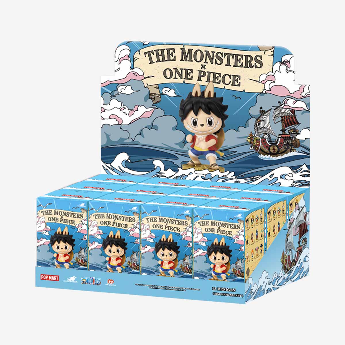 Labubu The Monsters x One Piece Series Figure Blind Box