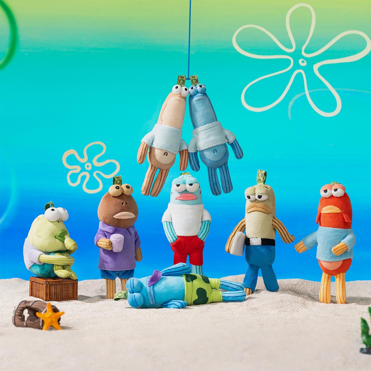 ★POPMART★ Bikini Bottom Buddies アソートボックス 楽天市場】SpongeBob Bikini Bottom Buddies おかしなぬいぐるみ
