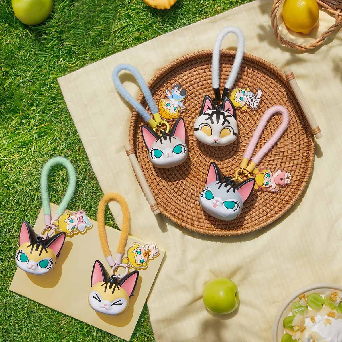 Baby Molly & Baby Tabby Series-Squishy Pendant Blind Box - Tiny Boxes