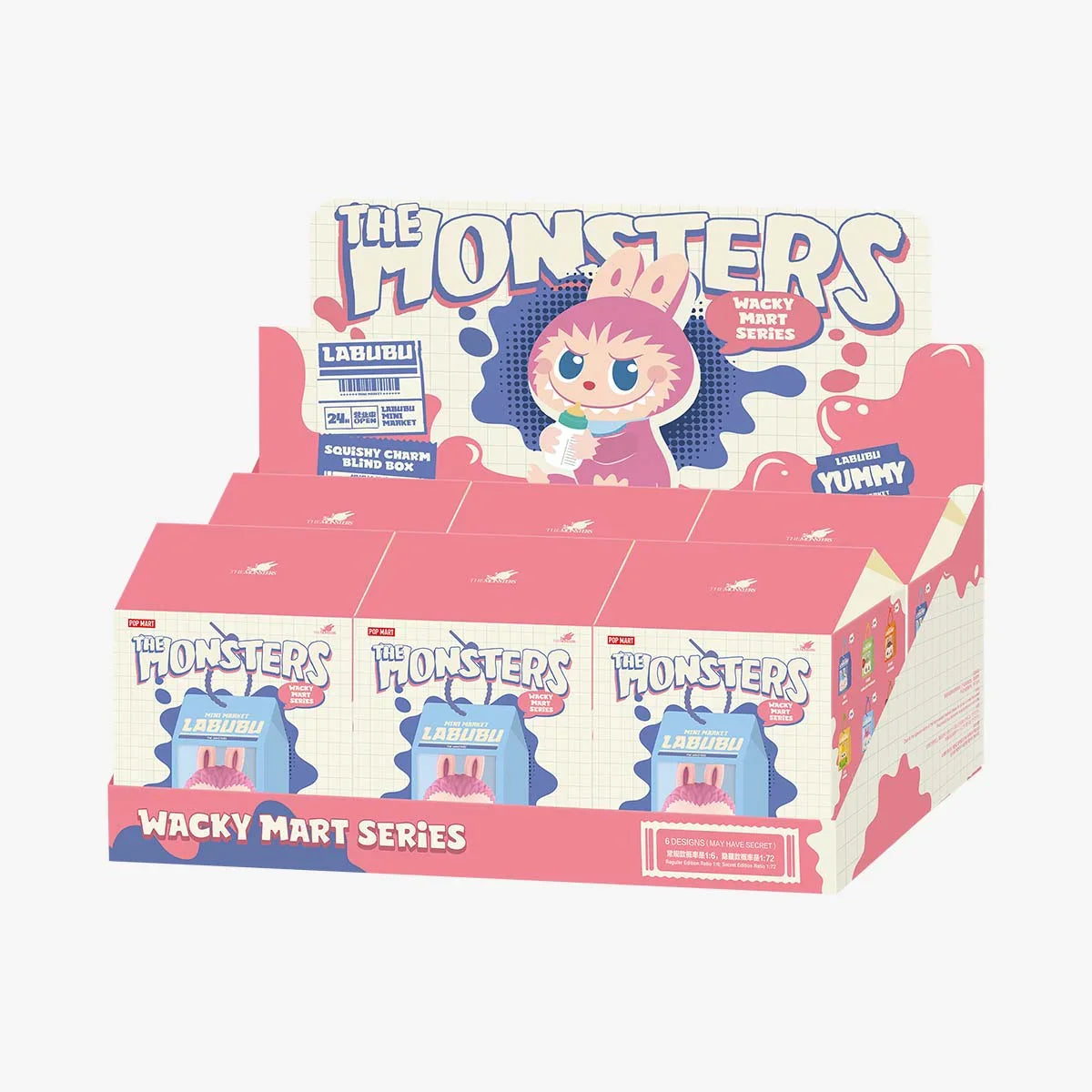 THE MONSTERS Wacky Mart Series-Pinch Pendant Blind Box