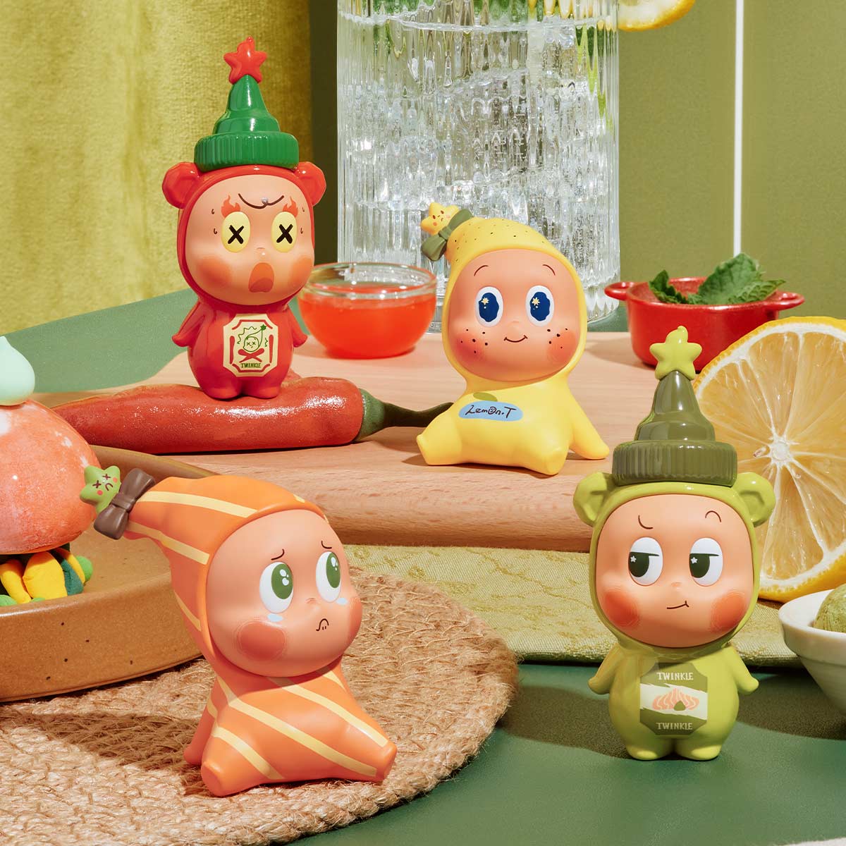 ツイステ　キャンディーポット　twinkle statue2 Amazon.com: POP MART We are Twinkle Twinkle Series Figures
