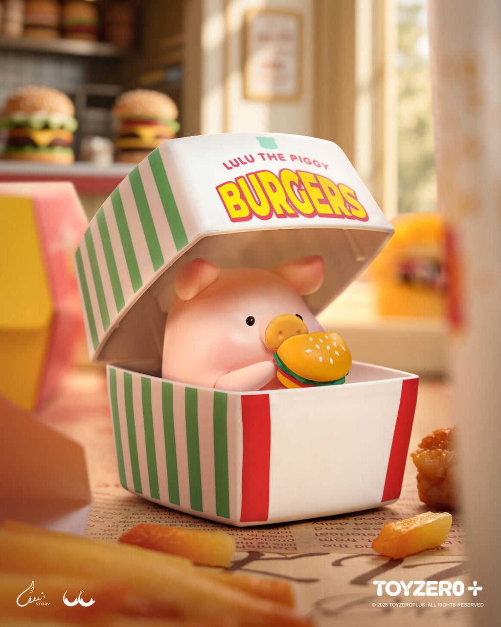 LuLu the Piggy -Burger Express Movable Series Blind Box
