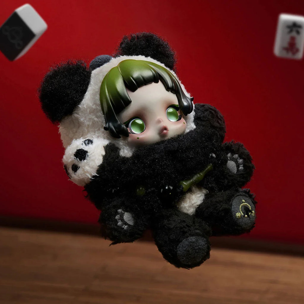 SKULLPANDA Lazy Panda Plush Doll Pendant - Tiny Boxes