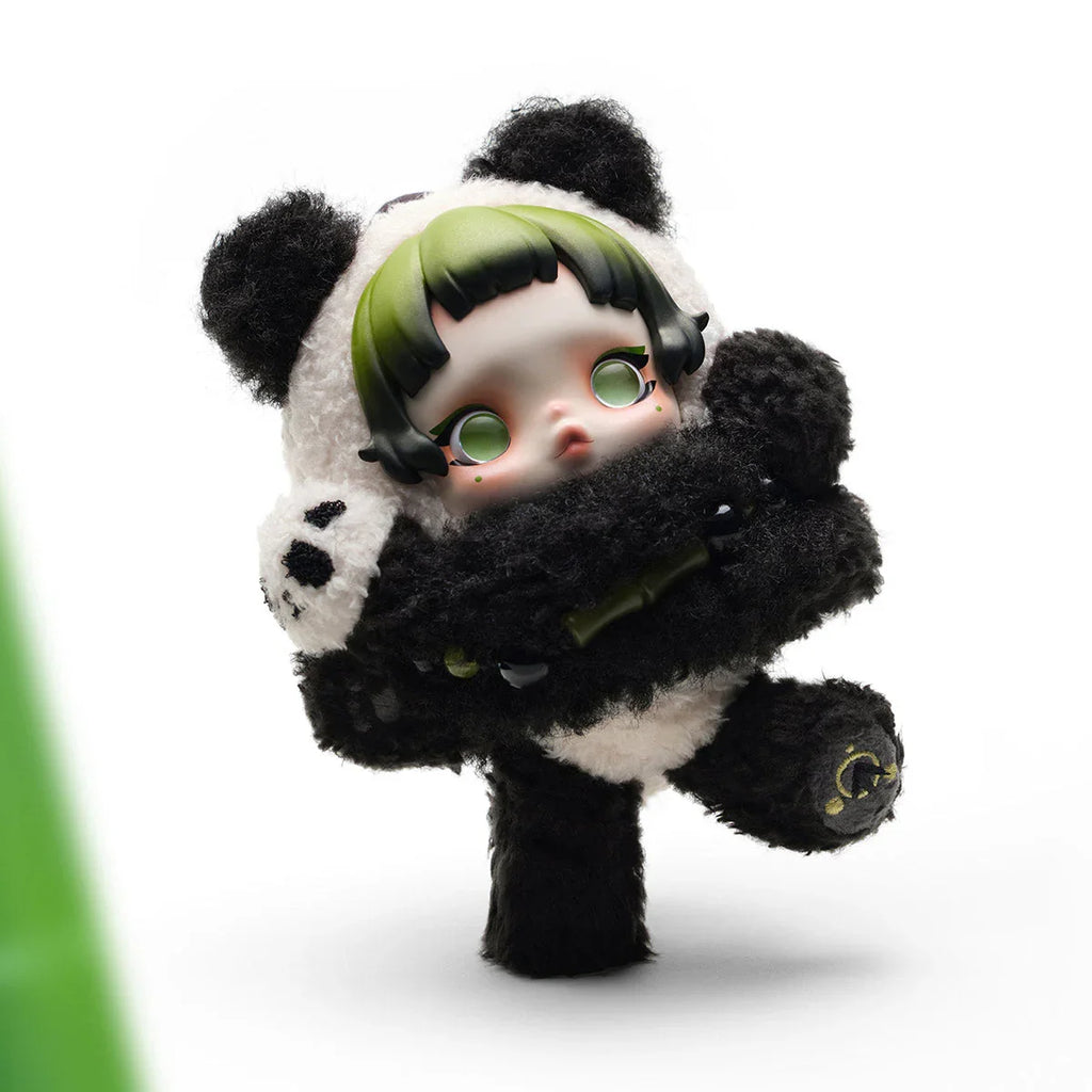 SKULLPANDA Lazy Panda Plush Doll Pendant - Tiny Boxes