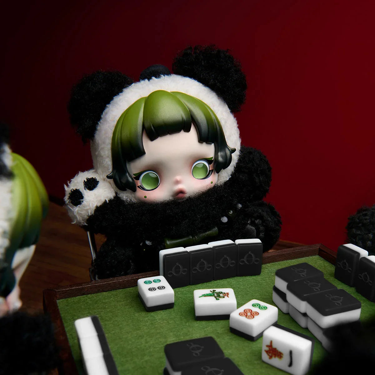 SKULLPANDA Lazy Panda Plush Doll Pendant - Tiny Boxes