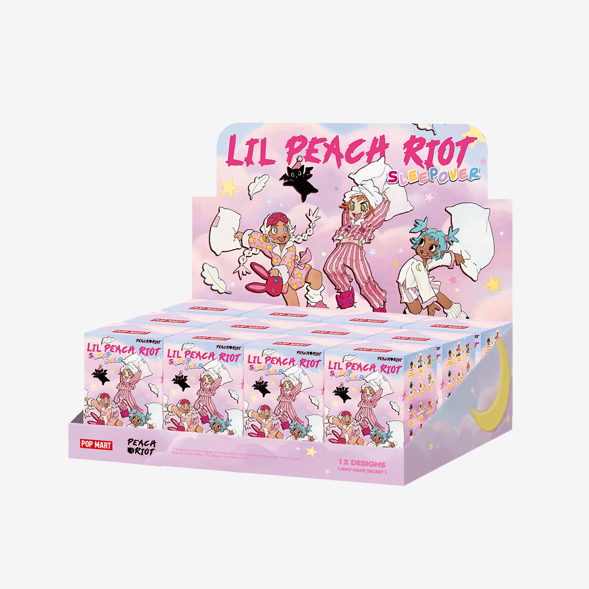 Lil Peach Riot Sleepover Series Collectible Blind Box Figures