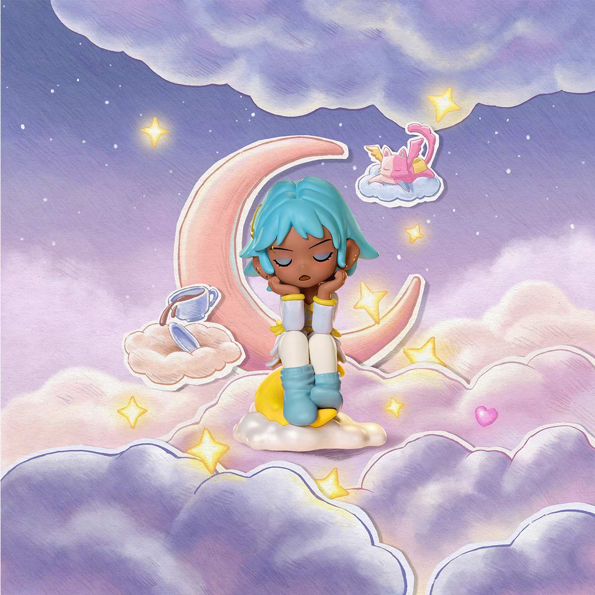 Lil Peach Riot Sleepover Series Collectible Blind Box Figures