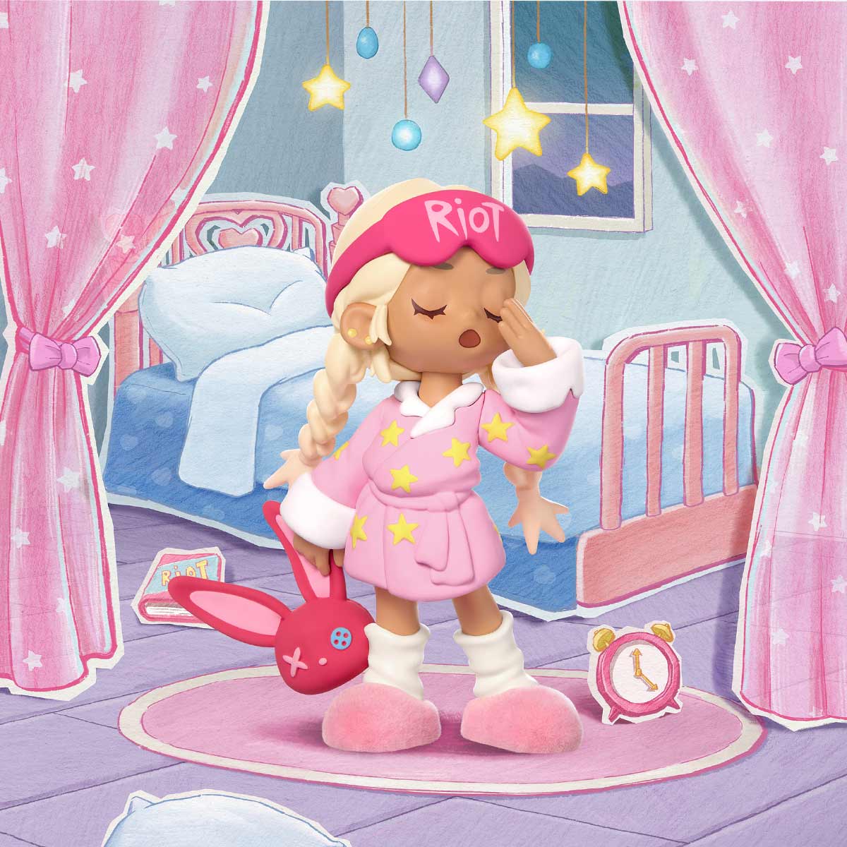 Lil Peach Riot Sleepover Series Collectible Blind Box Figures
