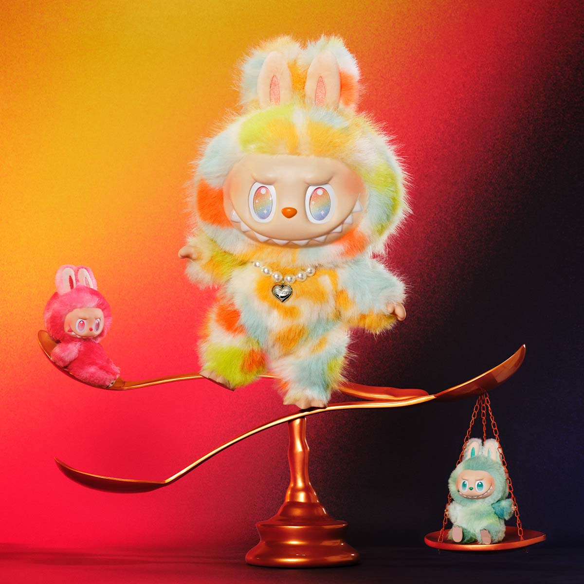 ***Pre-order shipping in 2-3 weeks*** THE MONSTERS Big into Energy Series-ROCK THE UNIVERSE Vinyl Plush Doll