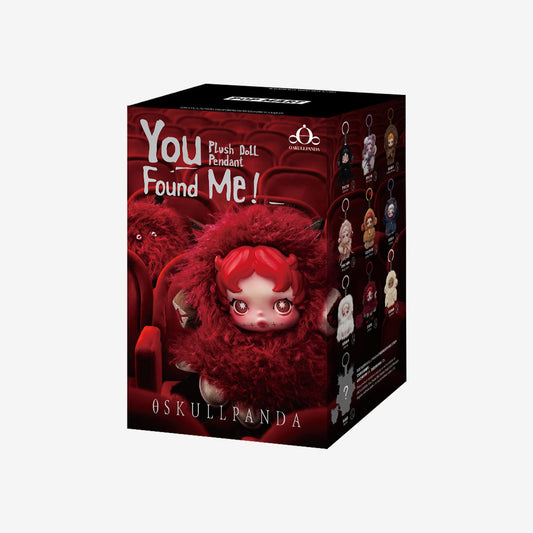 ***Pre-order shipping in 3-4 weeks***SKULLPANDA You Found Me! Series Plush Doll Pendant