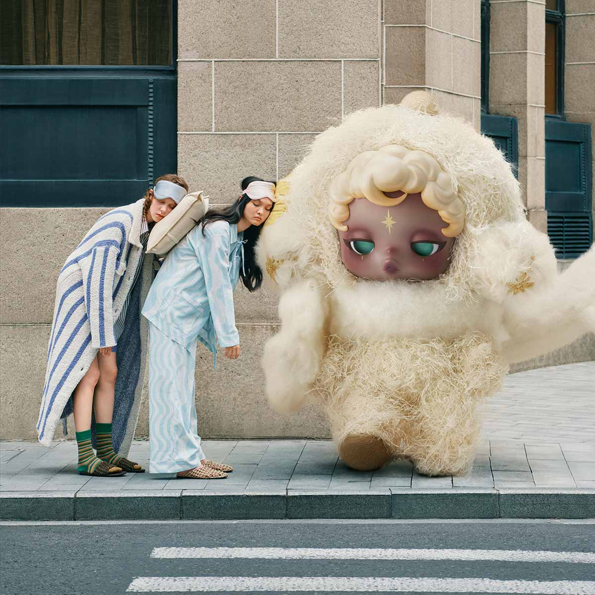 SKULLPANDA You Found Me! Series Plush Doll Pendant | Tiny Boxes