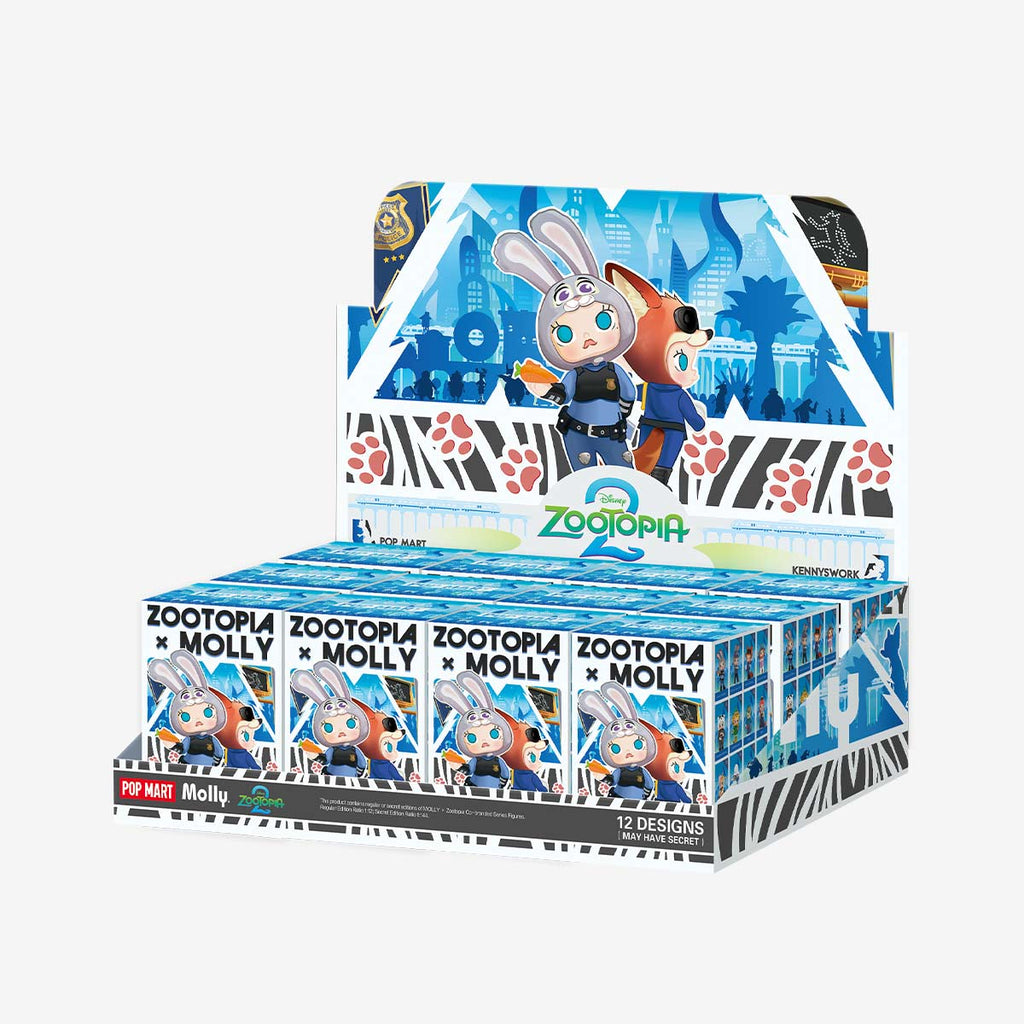 MOLLY x Zootopia Co-branded Series Collectible Blind Box Figure