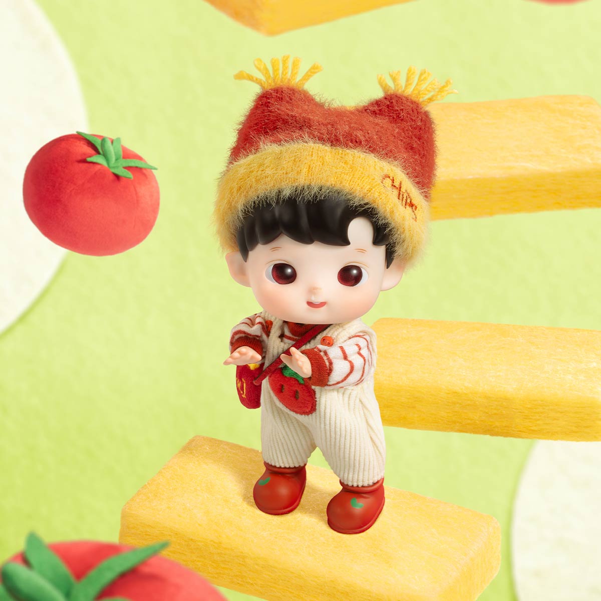 POP MART HACIPUPU Little Foodie Series 1/12 Scale BJD Action Figure