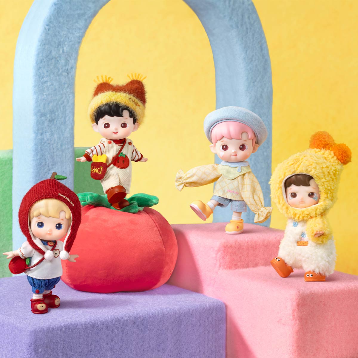 POP MART HACIPUPU Little Foodie Series 1/12 Scale BJD Action Figure