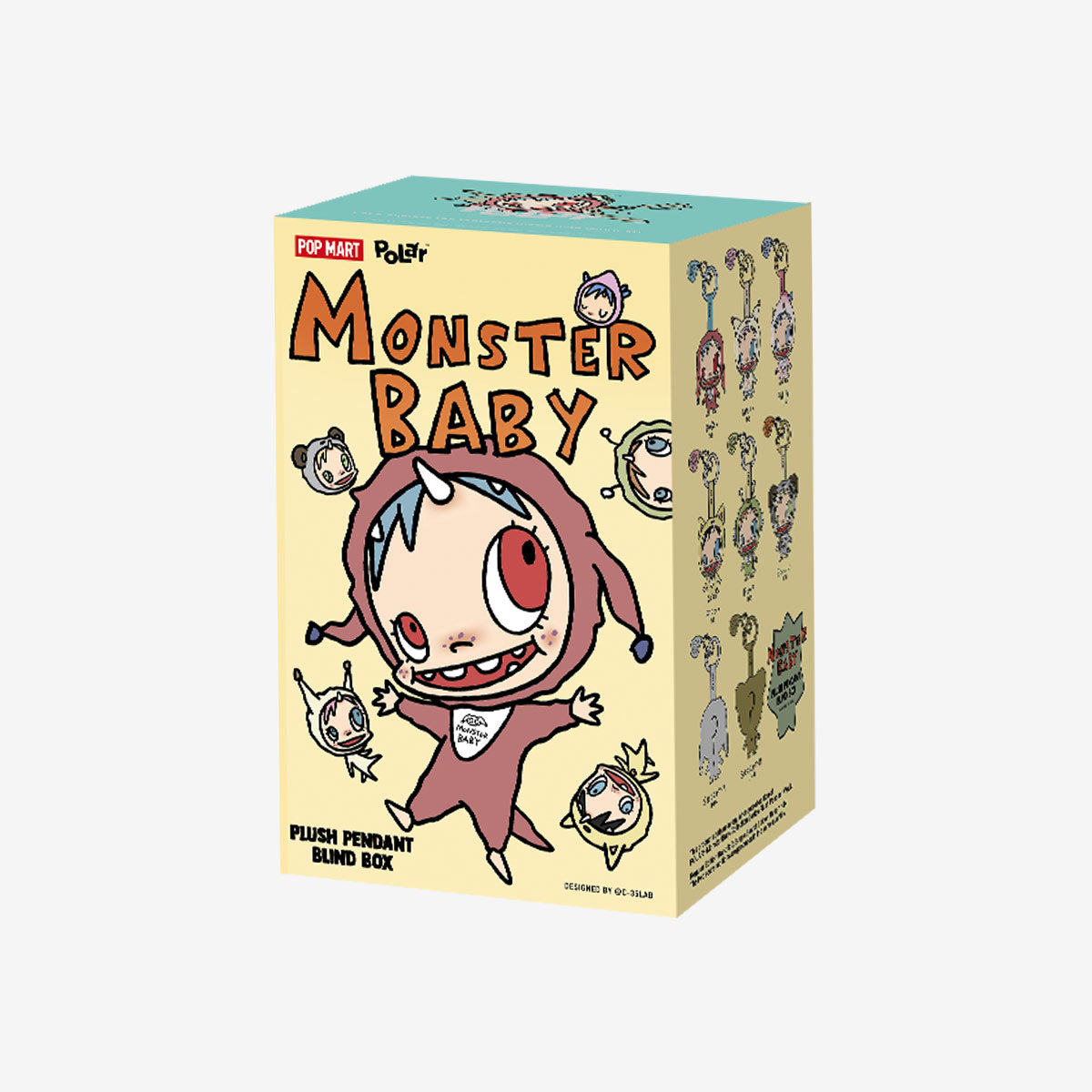 POLAR-Monster Baby Collection Series Plush Pendant Ver.1 – Tiny Boxes