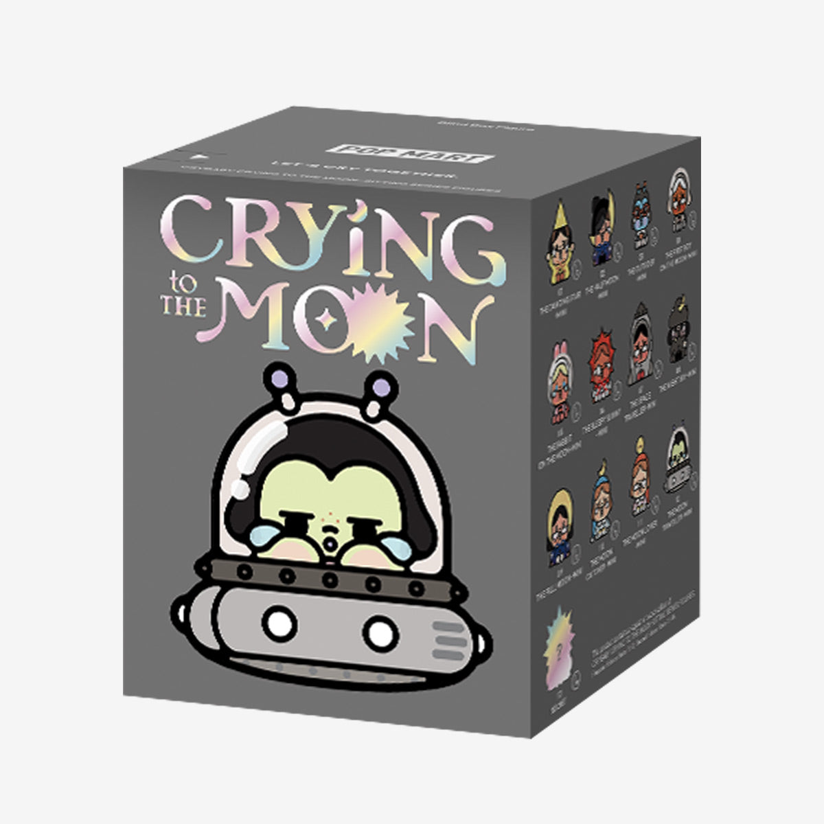 POP MART CRYBABY Crying to the Moon Sitting Series Blind Box Figure