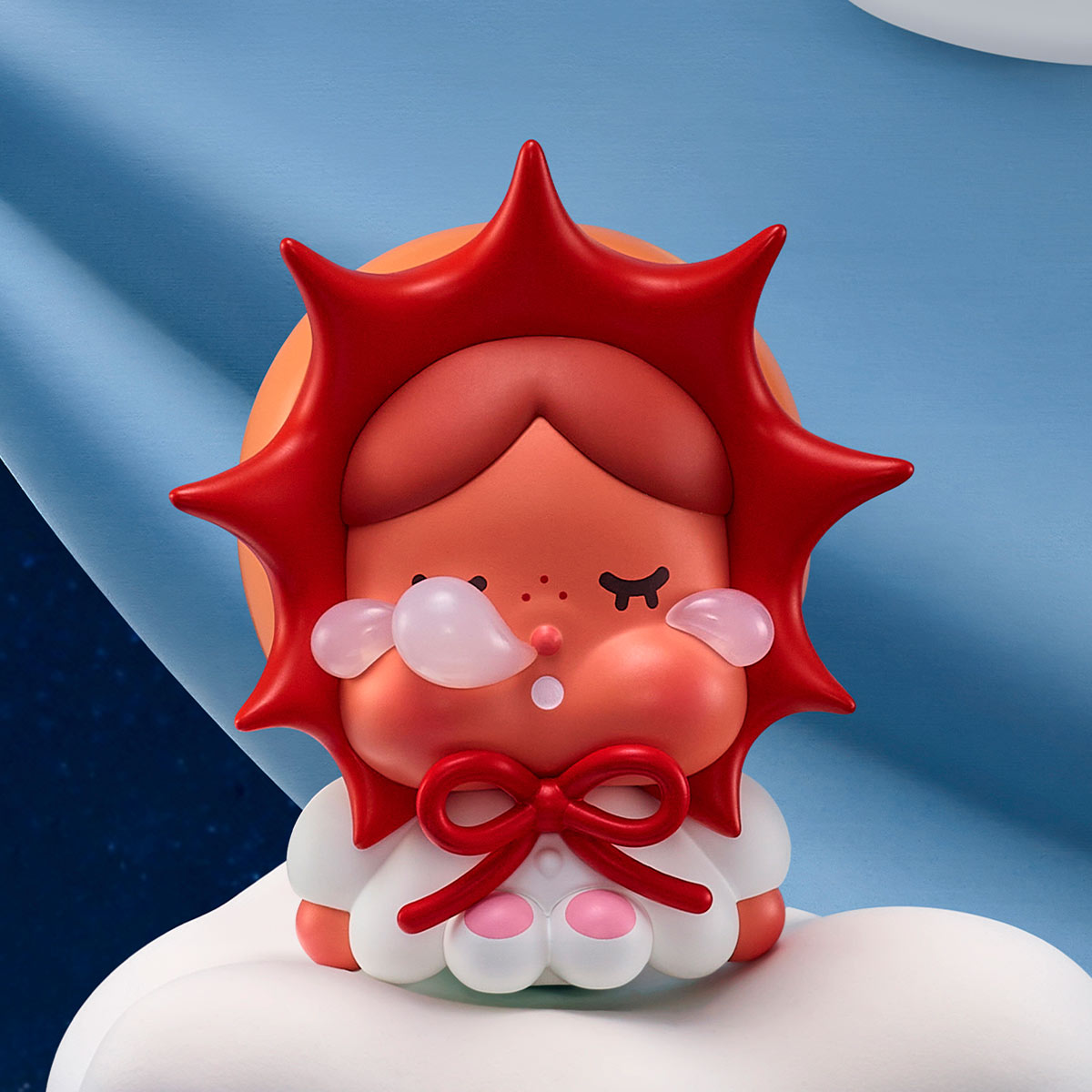 POP MART CRYBABY Crying to the Moon Sitting Series Blind Box