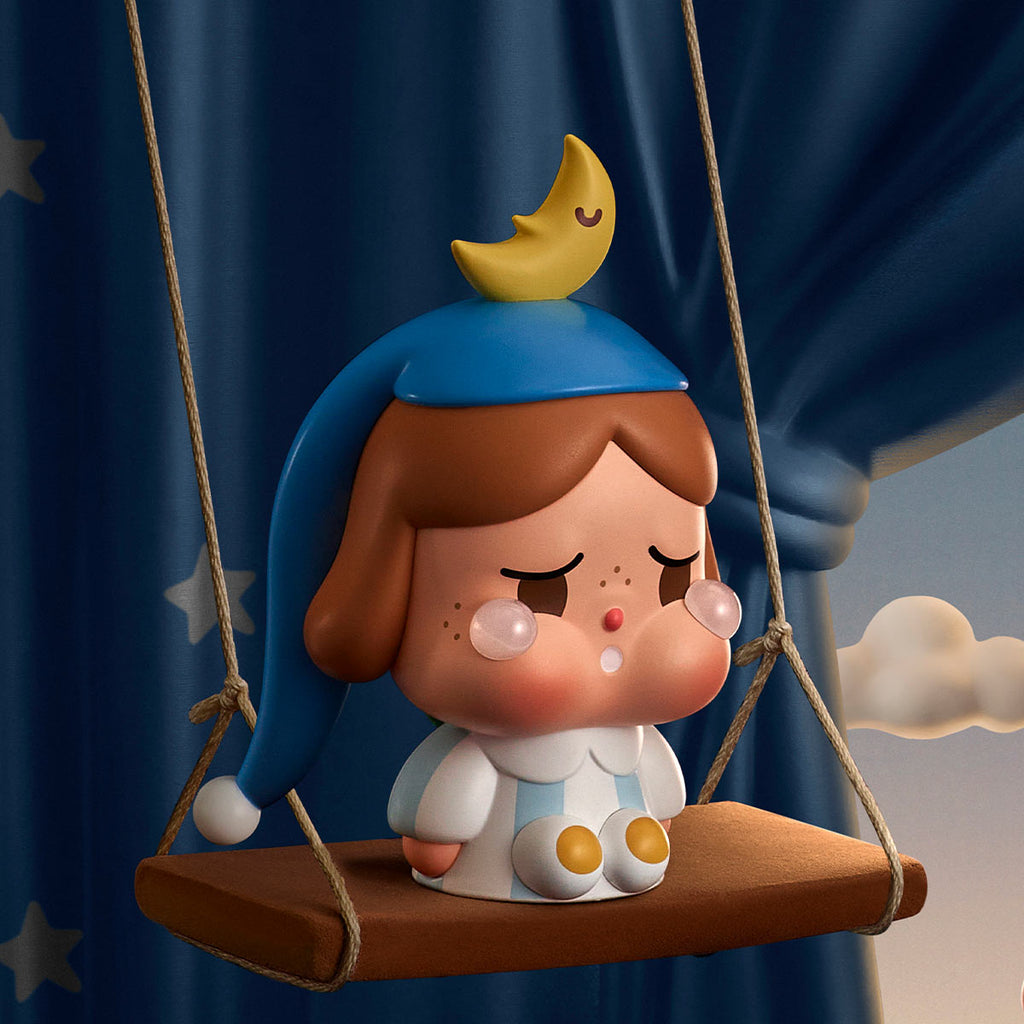 ***Pre-order***POP MART CRYBABY Crying to the Moon Sitting Series Blind Box Figure