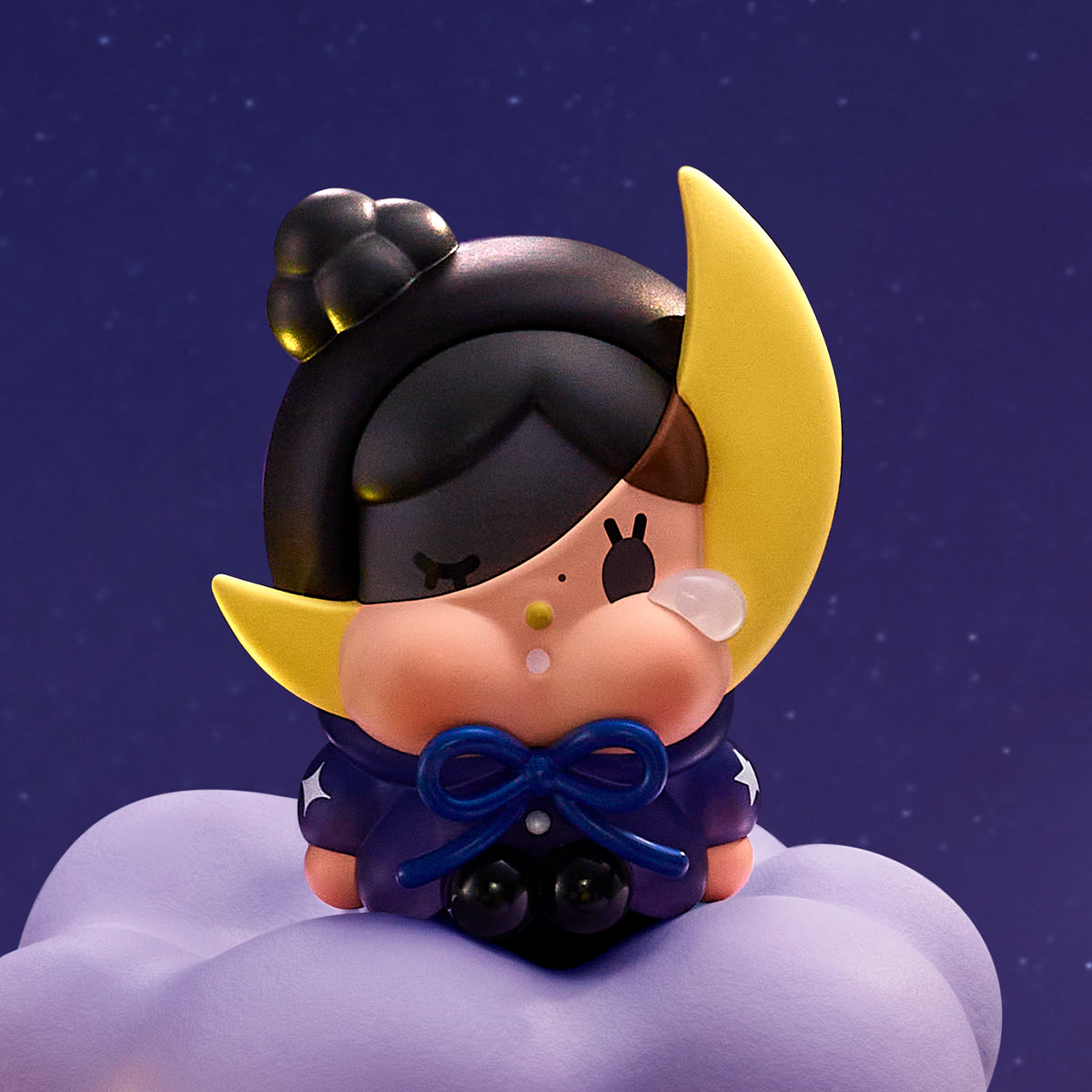 POP MART CRYBABY Crying to the Moon Sitting Series Blind Box