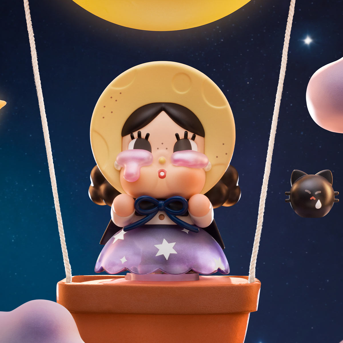 Pre-order***POP MART CRYBABY Crying to the Moon Series Collectible