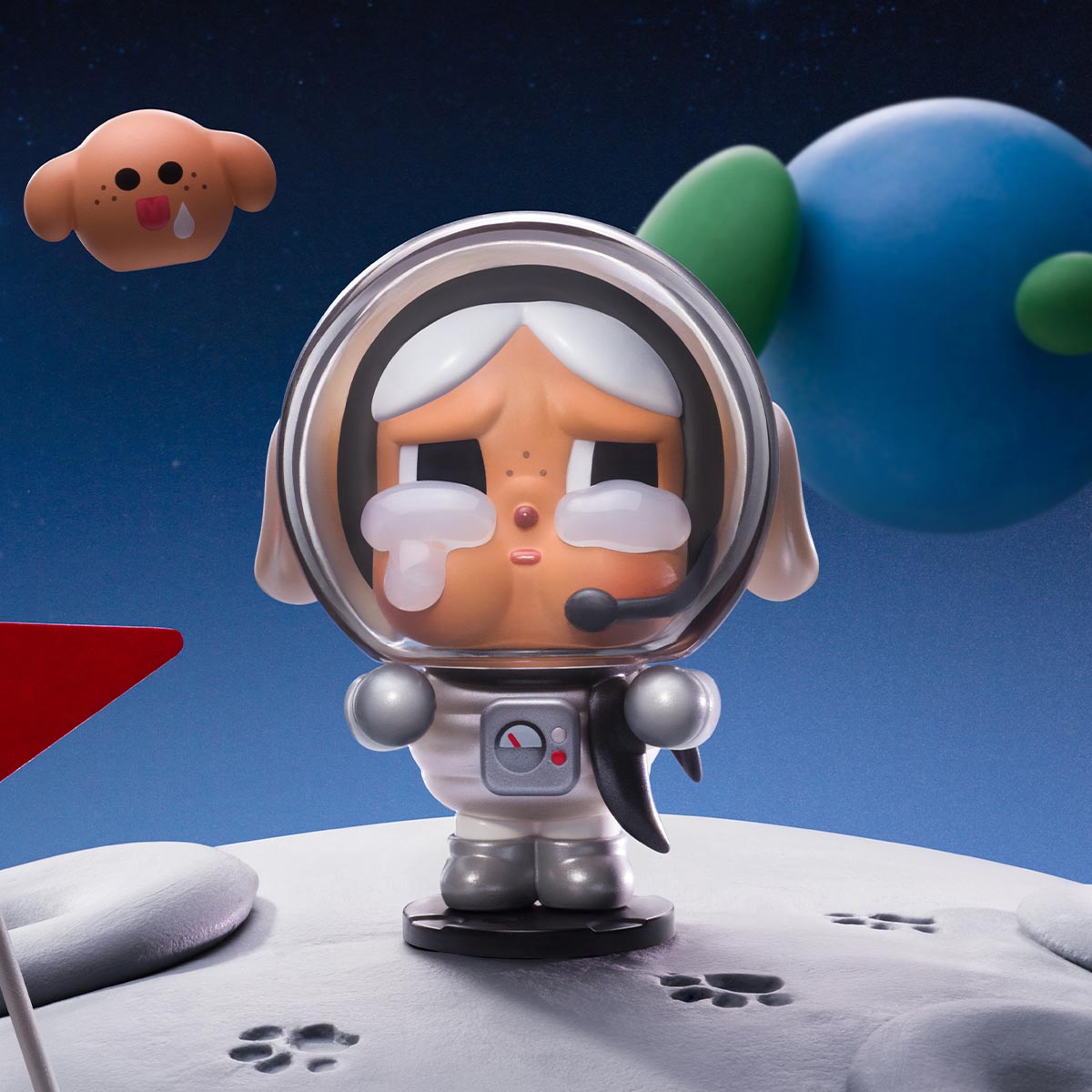 POP MART CRYBABY Crying to the Moon Series Collectible Blind Box Figures