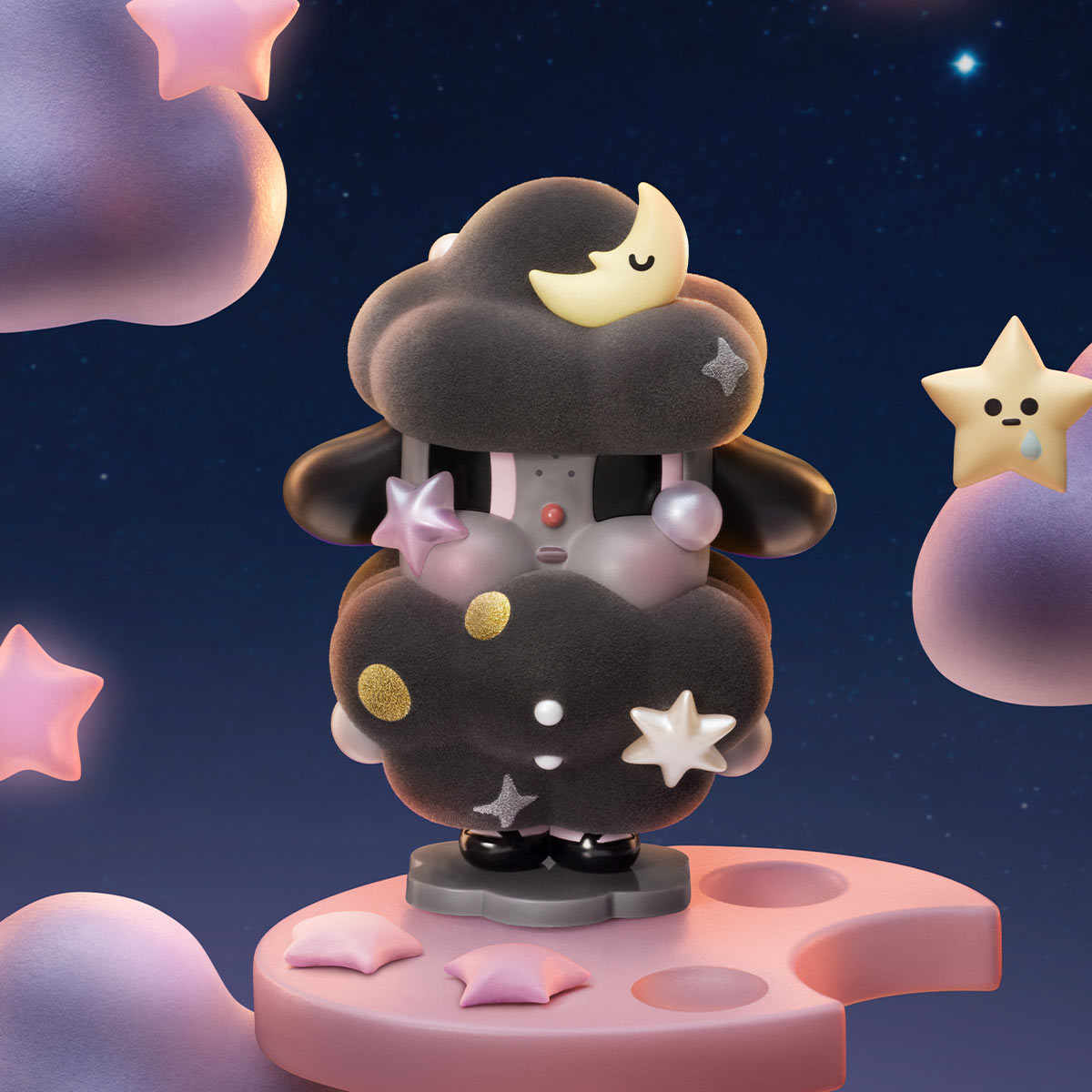 POP MART CRYBABY Crying to the Moon Series Collectible Blind Box