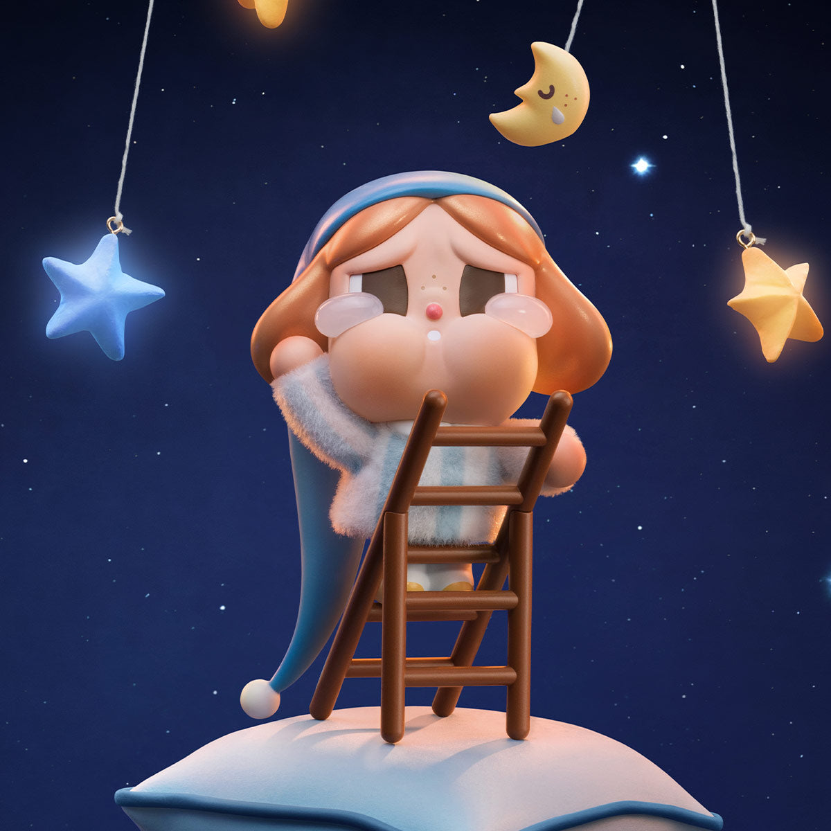 POP MART CRYBABY Crying to the Moon Series Collectible Blind Box Figures