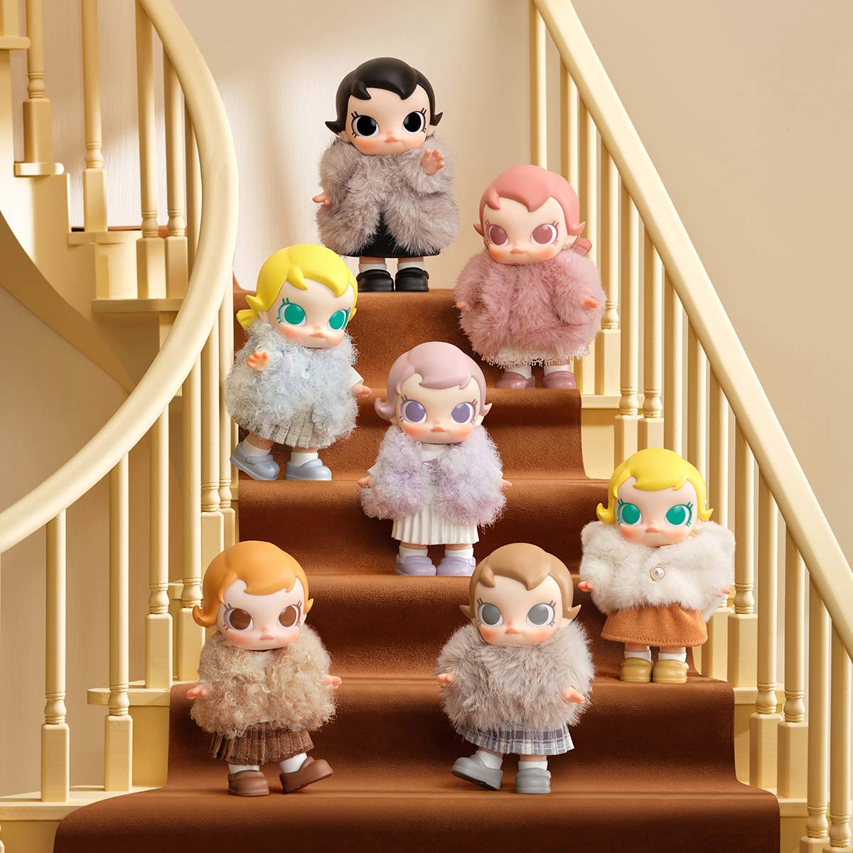 Baby Molly Winter Fit Check Vinyl Plush Pendant Blind Box