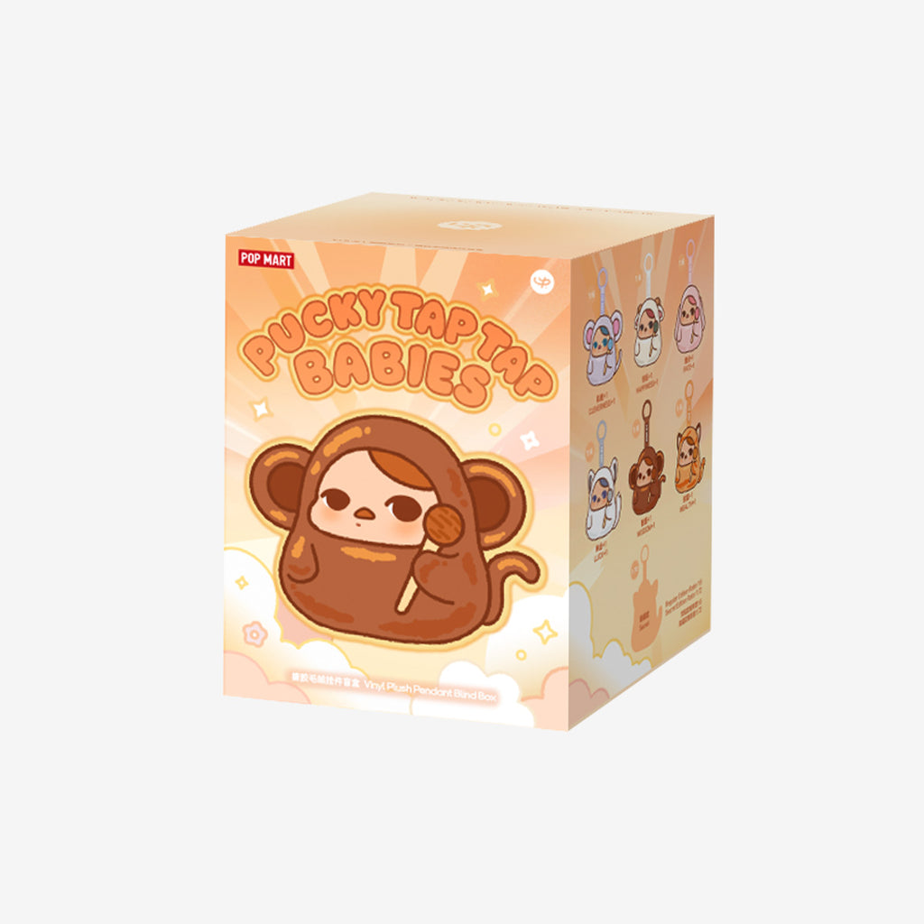 **Pre-order**Pucky Tap Tap Babies Vinyl Plush Pendant Blind Box – POP MART