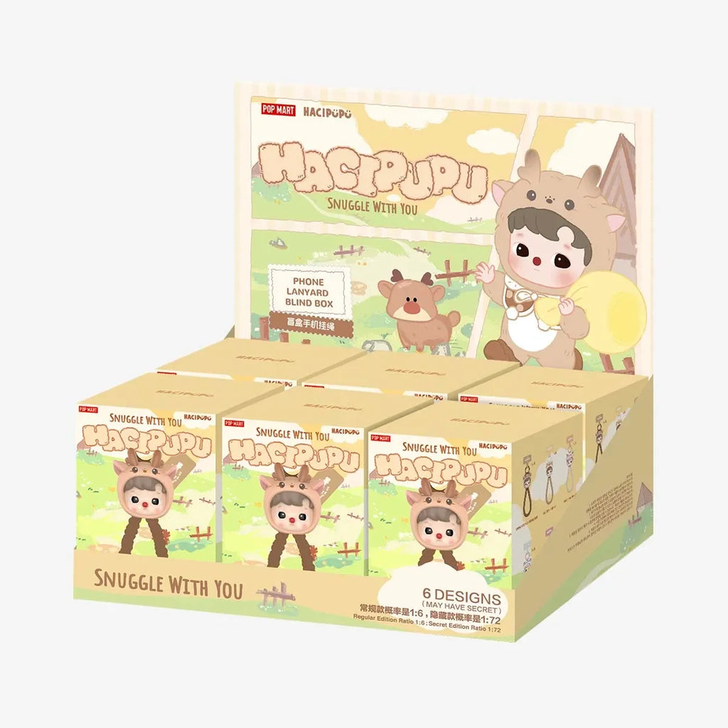 HACIPUPU Snuggle With You Series-Phone Lanyard Blind Box - Tiny Boxes