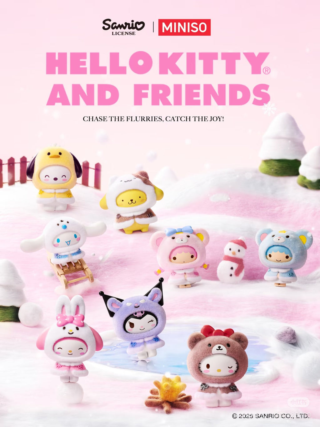 Miniso x Sanrio Little Cape Face Changing Series Blind Box - Tiny Boxes