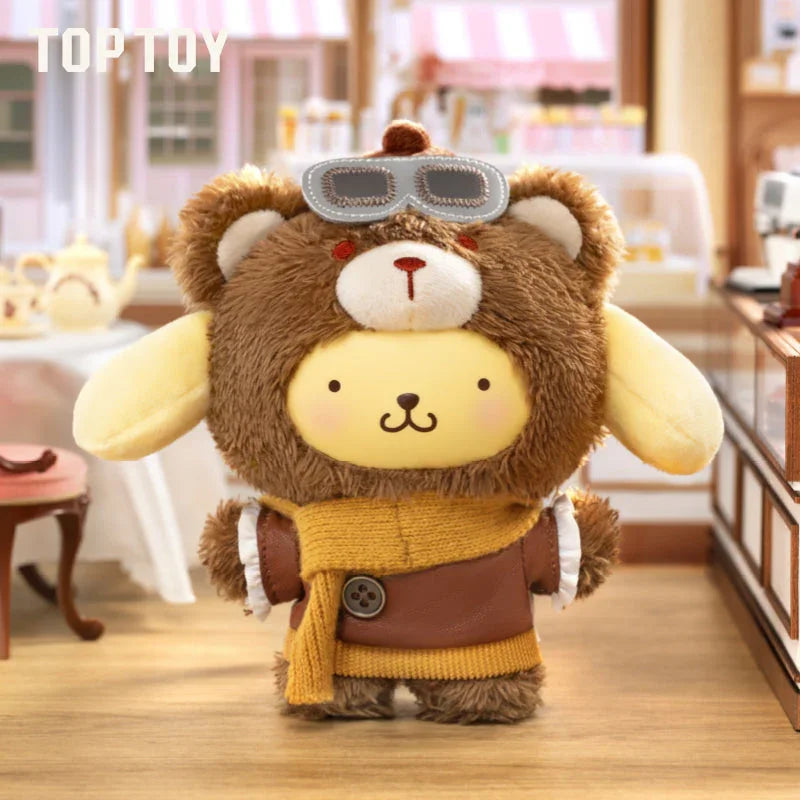 TOP TOY Afternoon Tea Series Vinyl Plush Keychains Gift Blind Box