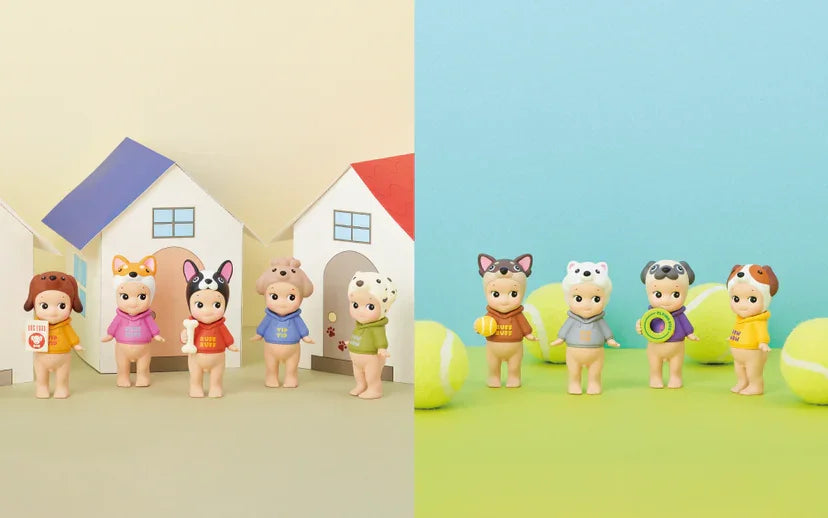Sonny Angel Dog Time Series Mini Figure - Tiny Boxes