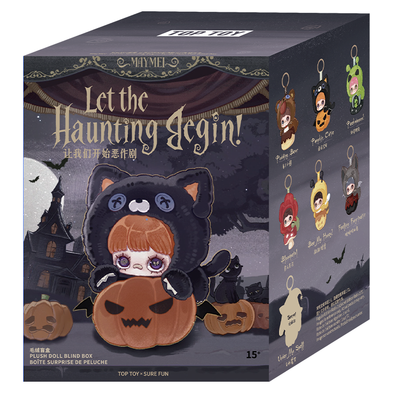 [Pre-order] MayMei Let the Haunting Begin Series Plush Doll Blind Box - Tiny Boxes