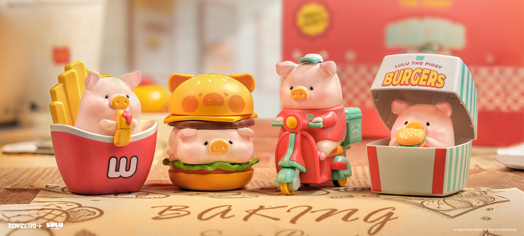 LuLu the Piggy -Burger Express Movable Series Blind Box