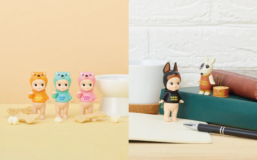 Sonny Angel Dog Time Series Mini Figure - Tiny Boxes