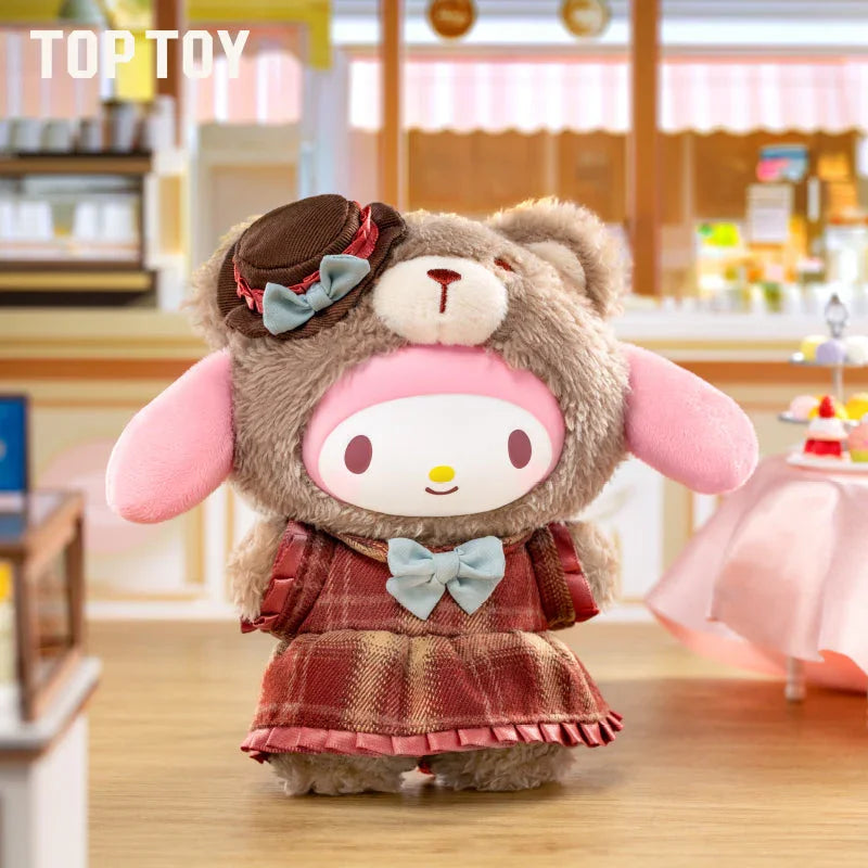 TOP TOY Afternoon Tea Series Vinyl Plush Keychains Gift Blind Box