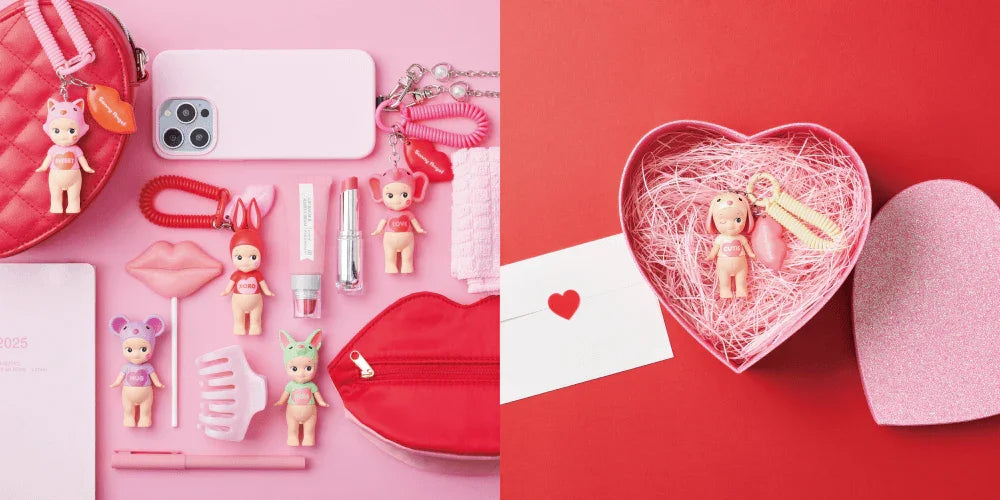 Sonny Angel Charm Kiss Kiss Series - Tiny Boxes