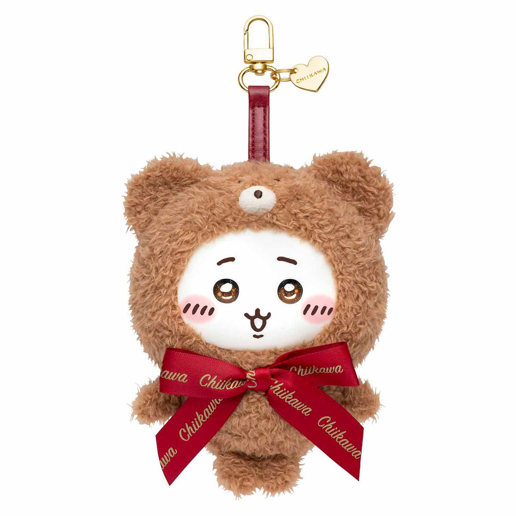 Chiikawa "Kiramekko Teddy Bear" Vinyl Plush Pendant