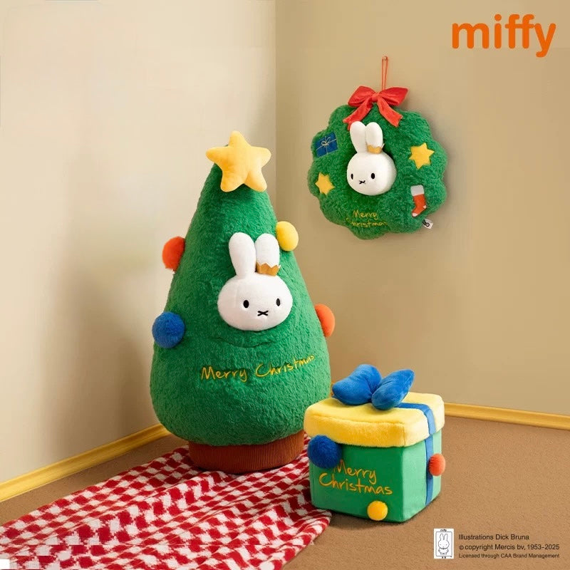 Miffy Christmas Tree Pillow