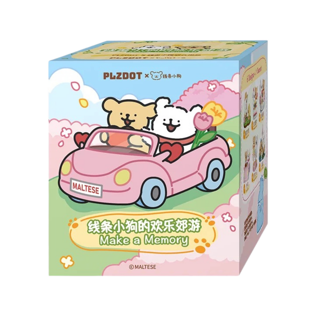 PLZDOT x Maltese Make a Memory Series Figure Blind Box - Tiny Boxes
