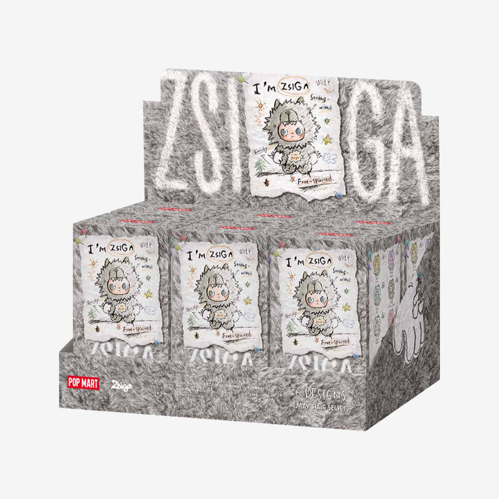 ZSIGA I'm Zsiga Series Vinyl Plush Pendant
