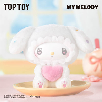 TOP TOY My Melody 50th Anniversary Milk Candy Series Plush Keychains Gift Blind Box
