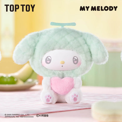 TOP TOY My Melody 50th Anniversary Milk Candy Series Plush Keychains Gift Blind Box