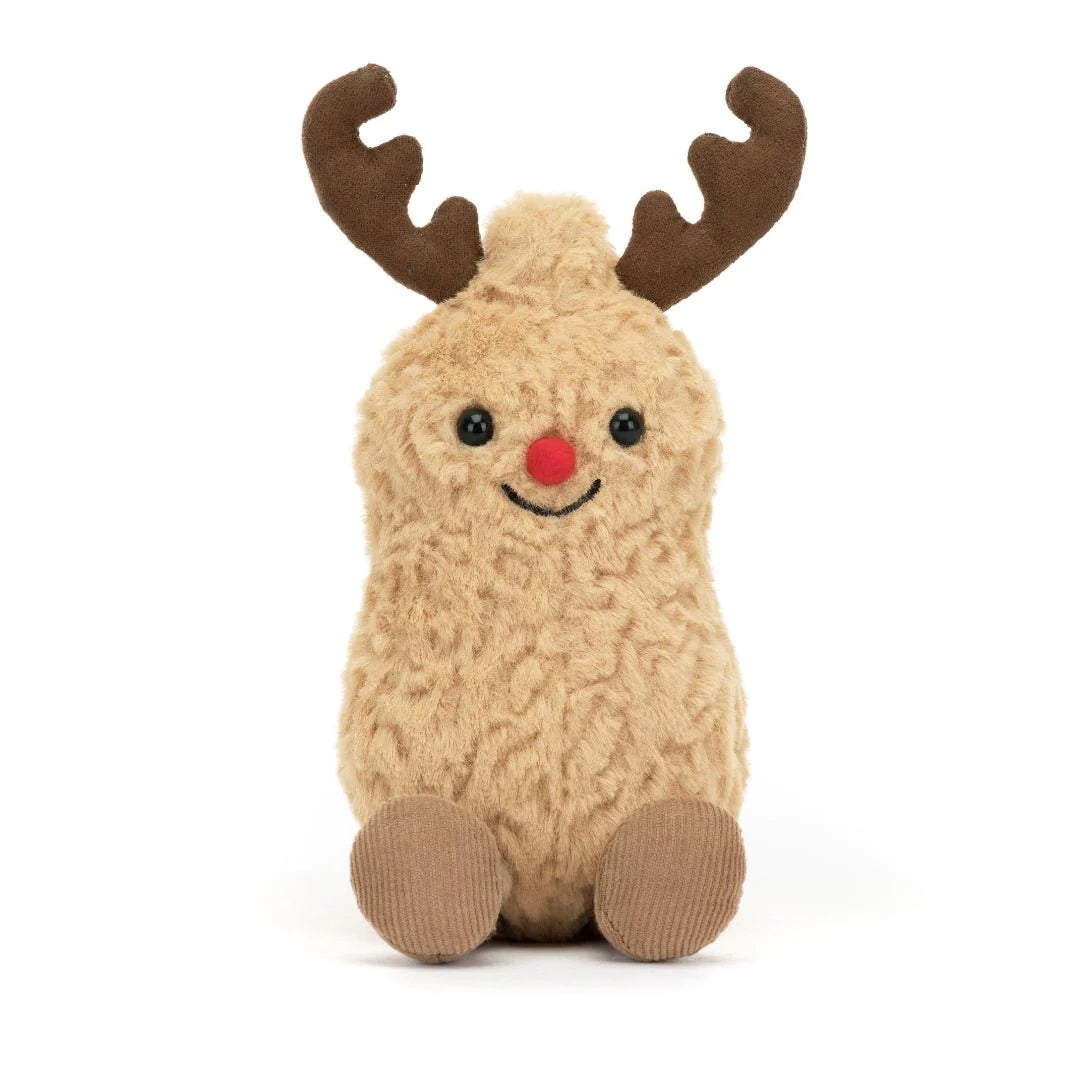 Jellycat Amuseables Peanut Reindeer - Tiny Boxes