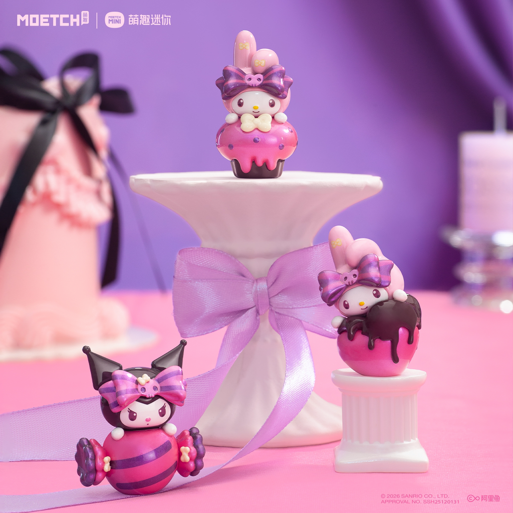 My Melody & Kuromi Sweetheart's Secret Promise Series Moetch Bean – Single Blind Bag