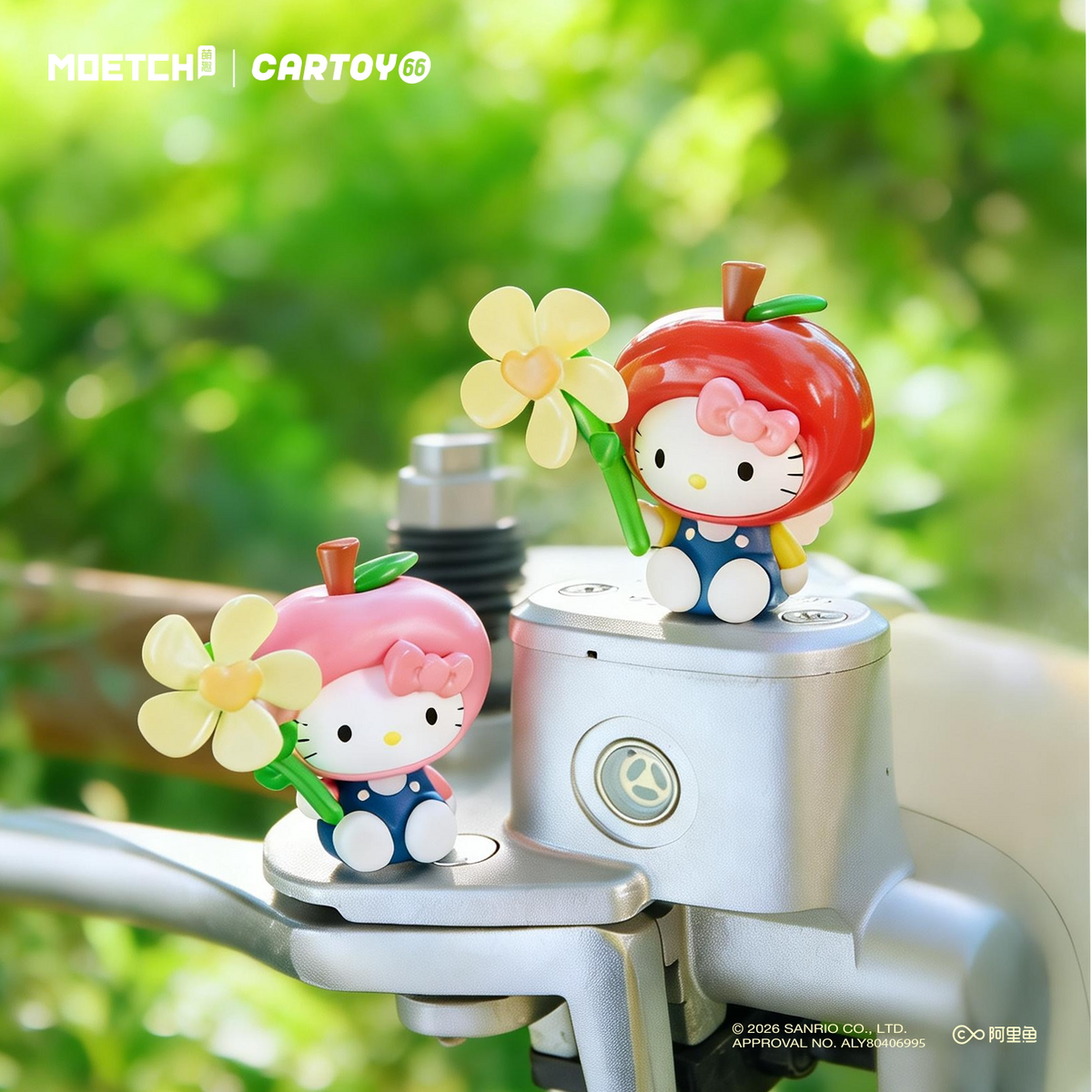 Hello Kitty Style Joyride Flower Series Windmill Moetch Bean – Single Blind Box