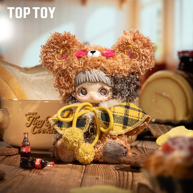 Maymei Tiny Bear Cookie Series Plush Keychain Blind Box