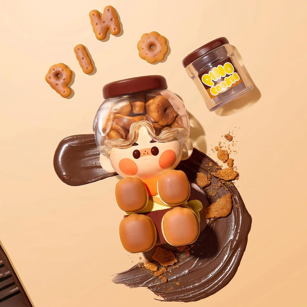 PINO JELLY Chocolate Cookie Figurine - Tiny Boxes
